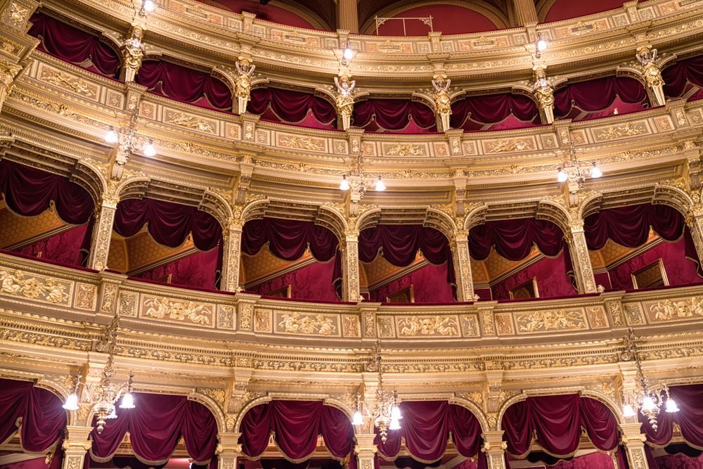 Rangplätze in einer Oper